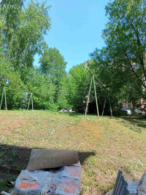 Большева,8 покос травы